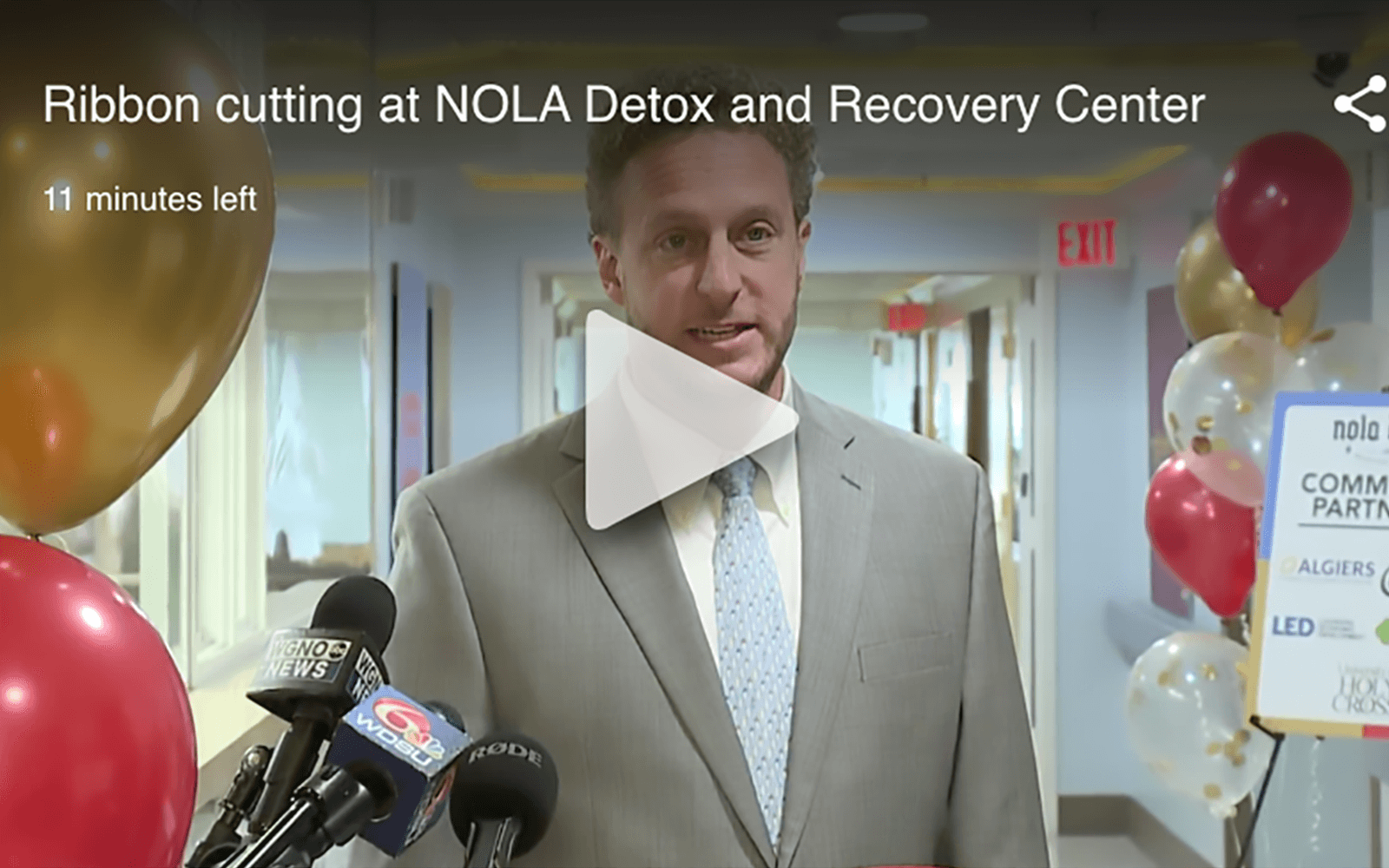 Watch: Ribbon cutting at NOLA Detox and Recovery Center - NOLA Detox and Recovery Center