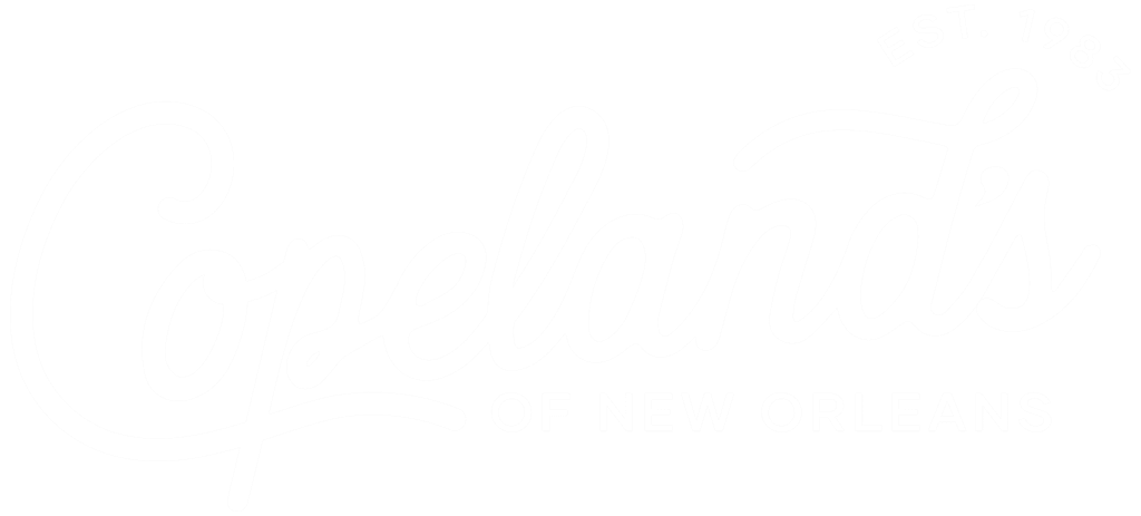 Opelands of New Orleans logo with vintage style text and design.